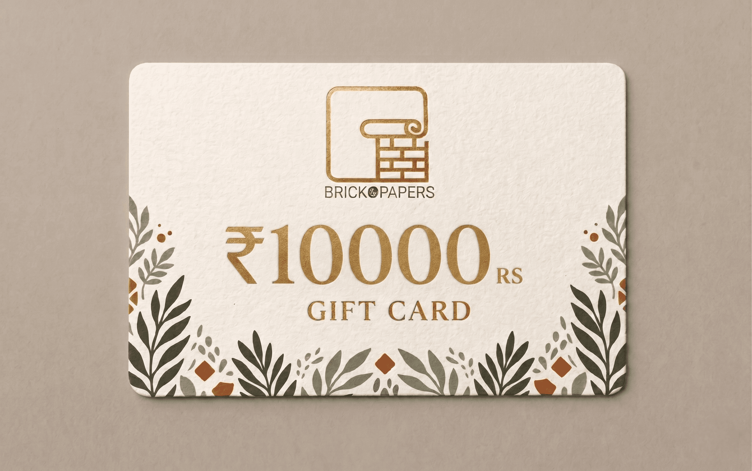₹10,000 gift card